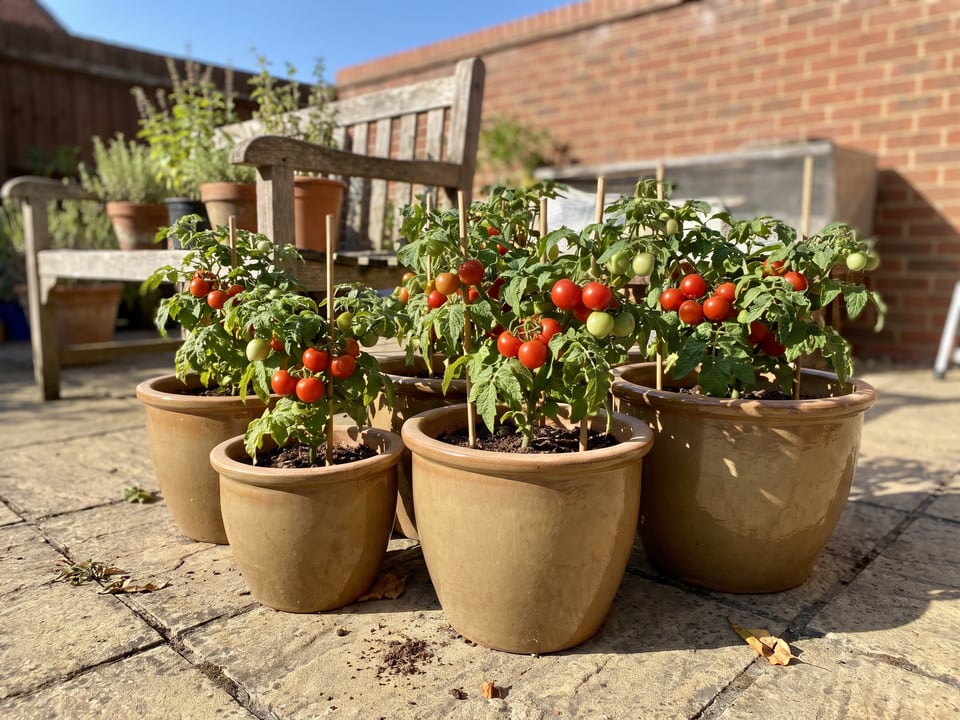 How to grow tomatoes in pots: size, soil and water