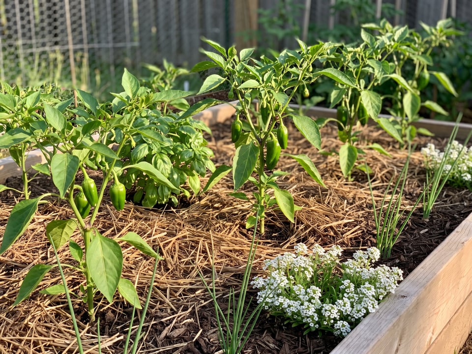 Pepper companion plants: what helps and what to keep away