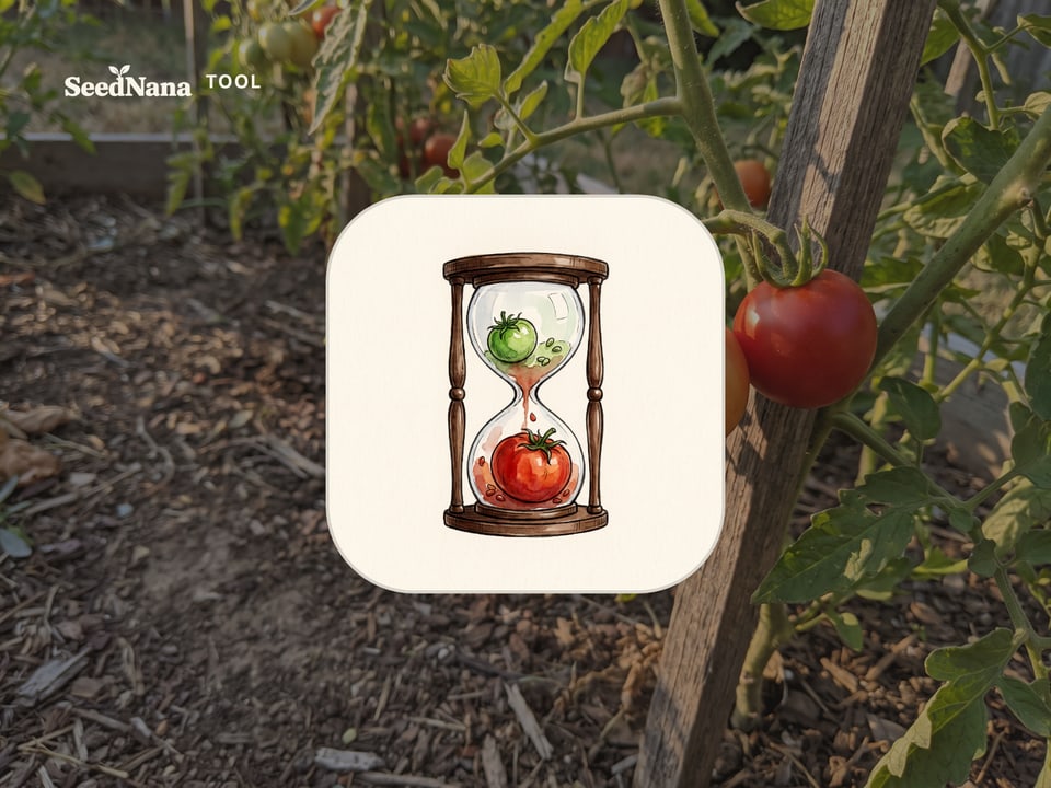 Cover illustration for the How long each variety takes to grow tool